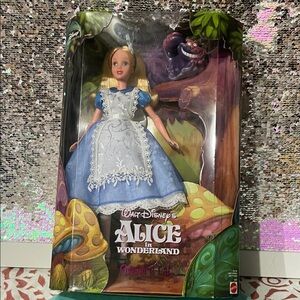 Disney Alice in Wonderland Doll - Blue Dress with White Apron